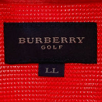 BURBERRY GOLF バーバリー ゴルフ BFV30-007-14 ポロシャツ レッド sizeLL 瑞穂店