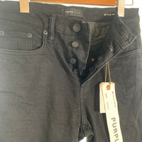 PURPLE BRAND パープルブランド スキニー デニムパンツ ブラック P001 Size 30 福生店