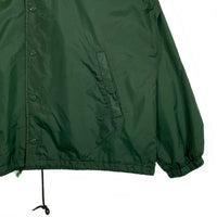 90`s FRANK HATTIE 刺繡 ナイロン コーチジャケット グリーン AUBURN SPORTSWEAR Size XL 福生店