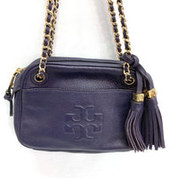 Tory Burch トリーバーチ レザー チェーンショルダーバッグ パープル 瑞穂店