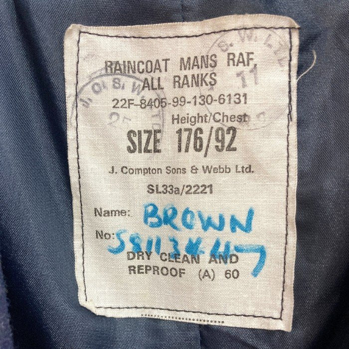 RAF (Royal Air Force) ロイヤルエアフォース Raincoat イギリス