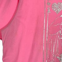 lucien pellat-finet ルシアンペラフィネ トランプ プリント カットオフTシャツ ピンク Size M 福生店