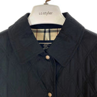 BURBERRY LONDON バーバリー ロンドン FD222-650-09 内側ノバチェック キルティングジャケット ブラック size13 瑞穂店