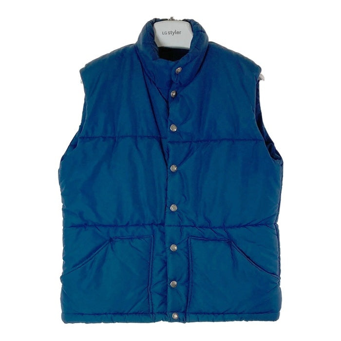 茶タグ 80S THE NORTH FACE ネイビー ダウンベスト S THE NORTH FACE ザノースフェイス 茶タグ USA製 80's ダウン