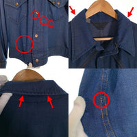 70's Lee リー ウエスタンデニムジャケット スナップボタン インディゴ Size M-L 相当 福生店