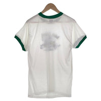 90's Ten STRIKE テンストライク WILD CHiLD ! Ringer T Shirts 半袖 リンガー Tシャツ ホワイト グリーン Size L 福生店