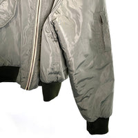 liju outer wear ジップアップ フライトジャケット 刺繡 グリーン Size M 福生店