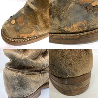 RED WING レッドウィング 8156 サイド刺繍羽タグ ラフアウト ペコス ブーツ ブラウン size7.5E 瑞穂店