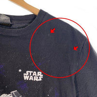 90's STAR WARS スターウォーズ プリントTシャツ ブラック Changes USA製 Size XL (実寸M-L相当) 福生店