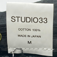 STUDIO33 マルチカラー刺繍 バケットハット ブラック 瑞穂店