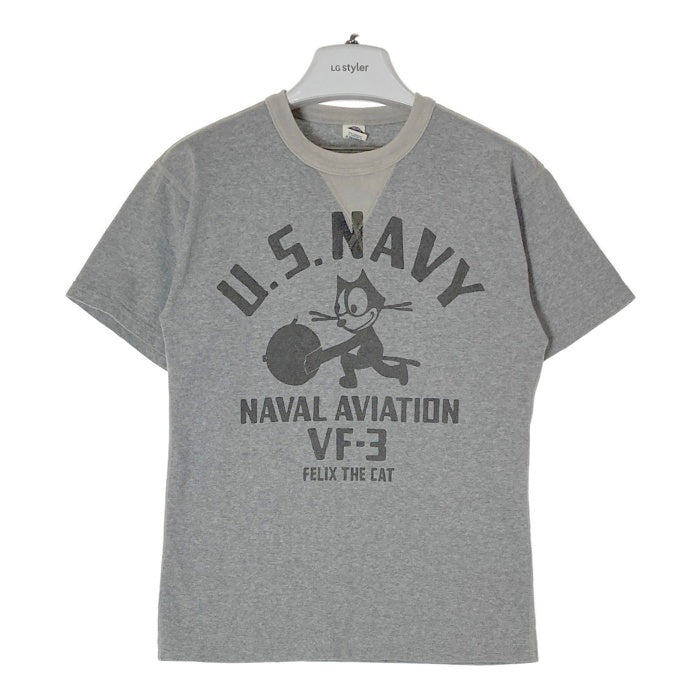 【希少】 トイズマッコイ FELIX WILD GADGET スウェット 両V TOYS McCOY トイズマッコイ U.S.NAVY FELIX THE CAT WILD CAT