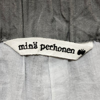mina perhonen ミナペルホネン クロップドパンツ グレー size36 瑞穂店