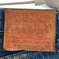 LEVI'S リーバイス 44501 S501XX 復刻 大戦モデル デニムパンツ ジーンズ インディゴ 日本製 Size31×36 瑞穂店