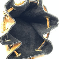 GIVENCHY ジバンシー 巾着 バッグチャーム レザー 羊革 ブラウン 福生店