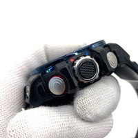CASIO カシオ G-SHOCK ガルフマスター ソーラー デジアナクォーツ腕時計 GWN-1000B ネイビー ブラック 福生店