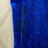 LEVI'S リーバイス TALONジップ 80s オリンピック ベロアジャケット ブルー×ホワイト size-※フロント・右袖汚れ有★ 瑞穂店