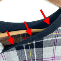 SUPREME シュプリーム 18SS Jacquard Tartan Plaid Tee ジャガード タータンチェック ポケットTシャツ コットンニット Size L 福生店