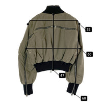 DIESEL ディーゼル バックジップ MA-1 フライトジャケット カーキ sizeXS 瑞穂店