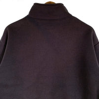 Schott ショット HEAVY WEIGHT HALF ZIP SWEAT ヘビーウェイト ハーフジップ スウェット ブラック Size L 福生店