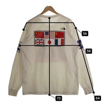 THE NORTH FACE ノースフェイス TRANS ANTARCTICA トランス アンタークティカ 長袖 Tシャツ ホワイト NT82230 Size XXL 福生店