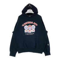 A BATHING APE アベイシングエイプ 初期タグ BABY MILO アーチロゴ スウェットパーカー ブラック sizeL 瑞穂店