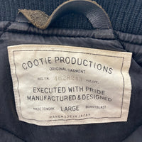 COOTIE クーティ キルティングワークベスト 中綿 ブラック Size L 瑞穂店