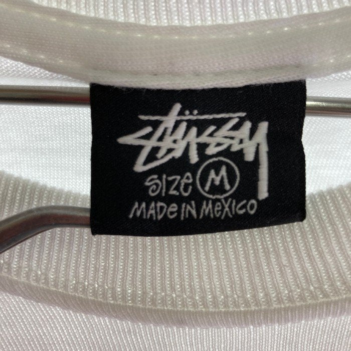 stussy ステューシー × Eric B. & Rakim エリックB. & ラキム プリント ロンＴ ホワイト sizeM 瑞穂店