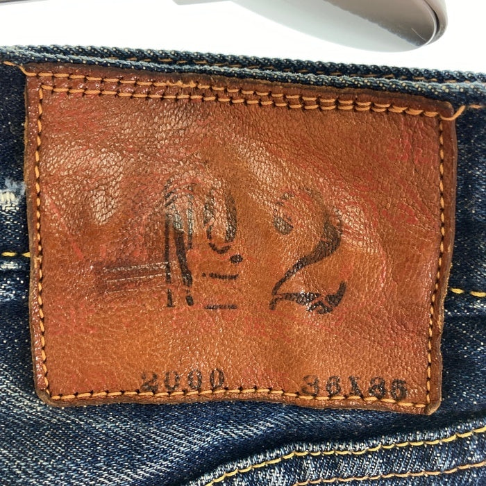 EVISU エヴィス 2000 No.2 刺繍カモメ 赤耳 デニムパンツ
