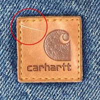 Carhartt カーハート B460 DVB リラックスストレート デニムパンツ ライトインディゴ size36 瑞穂店