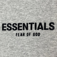 ESSENTIALS エッセンシャルズ モックネック フロッキープリント Tシャツ グレー sizeM 瑞穂店