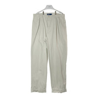 Polo Ralph Lauren ポロラルフローレン HAMMOND ハモンド メキシコ製 ツータック チノパンツ ベージュ size35 瑞穂店