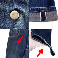 00's Levi's リーバイス 125周年 ボタン裏822 シンチバック 赤耳 セルビッチ デニムパンツ インディゴ USA製 Size W31 福生店