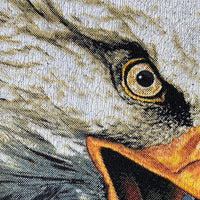 90's HARLEY-DAVIDSON ハーレーダビッドソン イーグル エンブレム バイク プリントTシャツ ブラック USA製 Size XL 福生店