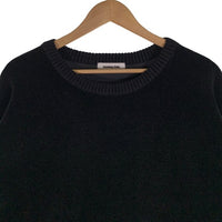 monkey time モンキータイム モール リンキング クルーネック ニット ブラック ユナイテッドアローズ 8313-117-0268 Size XL 福生店