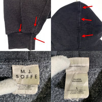 90's~ GEORGIA プリント プルオーバースウェットパーカー チャコールグレー Size L 福生店