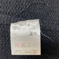 Polo by Ralph Lauren ポロラルフローレン ラムウール ジップアップニットセーター ブラック Size L 瑞穂店