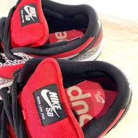 SUPREME シュプリーム 12SS NIKE SB ナイキ DUNK LOW Red Cement ダンクロー レッド セメント 313170-600 Size 27cm 福生店