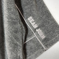 Sean John ショーンジョン ベロア 半袖トラックジャケット グレー sizeXL 瑞穂店