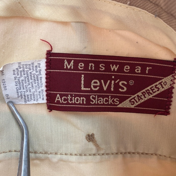 Levi's リーバイス USA製 80's 青タグ アクションスラックス