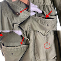 50's U.S.ARMY 米軍 M-51 フィールドジャケット オリーブ Size MEDIUM LONG 福生店
