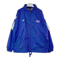 NIKE ナイキ PREMIER 90's PARIS SAINT GERMAIN 背中ビッグロゴ ナイロンジャケット ブルー sizeL 瑞穂店