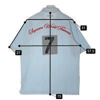 Supreme シュプリーム Cursive Polo ライトブルー sizeM 瑞穂店