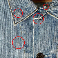 Levi’s リーバイス 70550-0476 01年製 ユーロリーバイス チュニジア製 トラッカージャケット Gジャン ライトインディゴ sizeL 瑞穂店