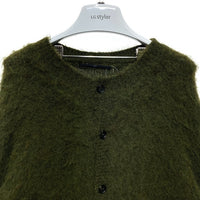 O0u オー・ゼロ・ユー Ou020144YG モヘア カーディガン カーキ sizeF 瑞穂店