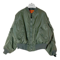 ALPHA INDUSTRIES アルファインダストリーズ USA製 80's 初期タグ IDEAL MA-1 フライトジャケット オリーブ sizeXL 瑞穂店