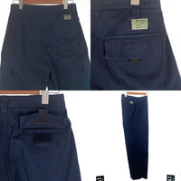 90-00's STUSSY ステューシー チノツイル カーゴパンツ ネイビー バングラデシュ製 紺タグ Size 30 福生店