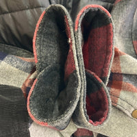 eYe COMME des GARCONS JUNYA WATANABE MAN アイコムデギャルソン ジュンヤワタナベマン PENDLETON ペンドルトン WB-B904 AD2018 キルティングウール切替 シャツジャケット ブラック sizeS 瑞穂店