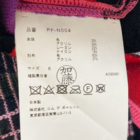 COMME des GARCONS HOMME PLUS コムデギャルソンオムプリュス PF-N004 AD2020 再構築 ドッキング セーター 千鳥 チェック ピンク sizeS 瑞穂店
