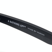 A BATHING APE アベイシングエイプ ダブルブリッジ サングラス ブラック BS13024 日本製 福生店
