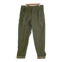 スウェーデン軍 1970 M-59 フィールドパンツ カーゴ 裾ベルト オリーブ Size D100 福生店